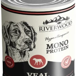 Riverwood 6-pack (5% Korting) – Ultra Premium Natvoer Voor Honden – 2.4Kg – Kalf Hypoallergeen – Graan- En Glutenvrij