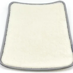 Schapenwollen Mat Voor Uw Huisdier – Dierenmat – Hondenmat – Kattenmat – Benchmat – Merino Wol – Anti Slip – 90 X 60 Cm. – Maat L