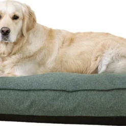 Snoozle Orthopedische Hondenmand – Zacht En Luxe Hondenkussen – Hondenbed – Wasbaar – Hondenmanden – 120 X 90 Cm – Groen