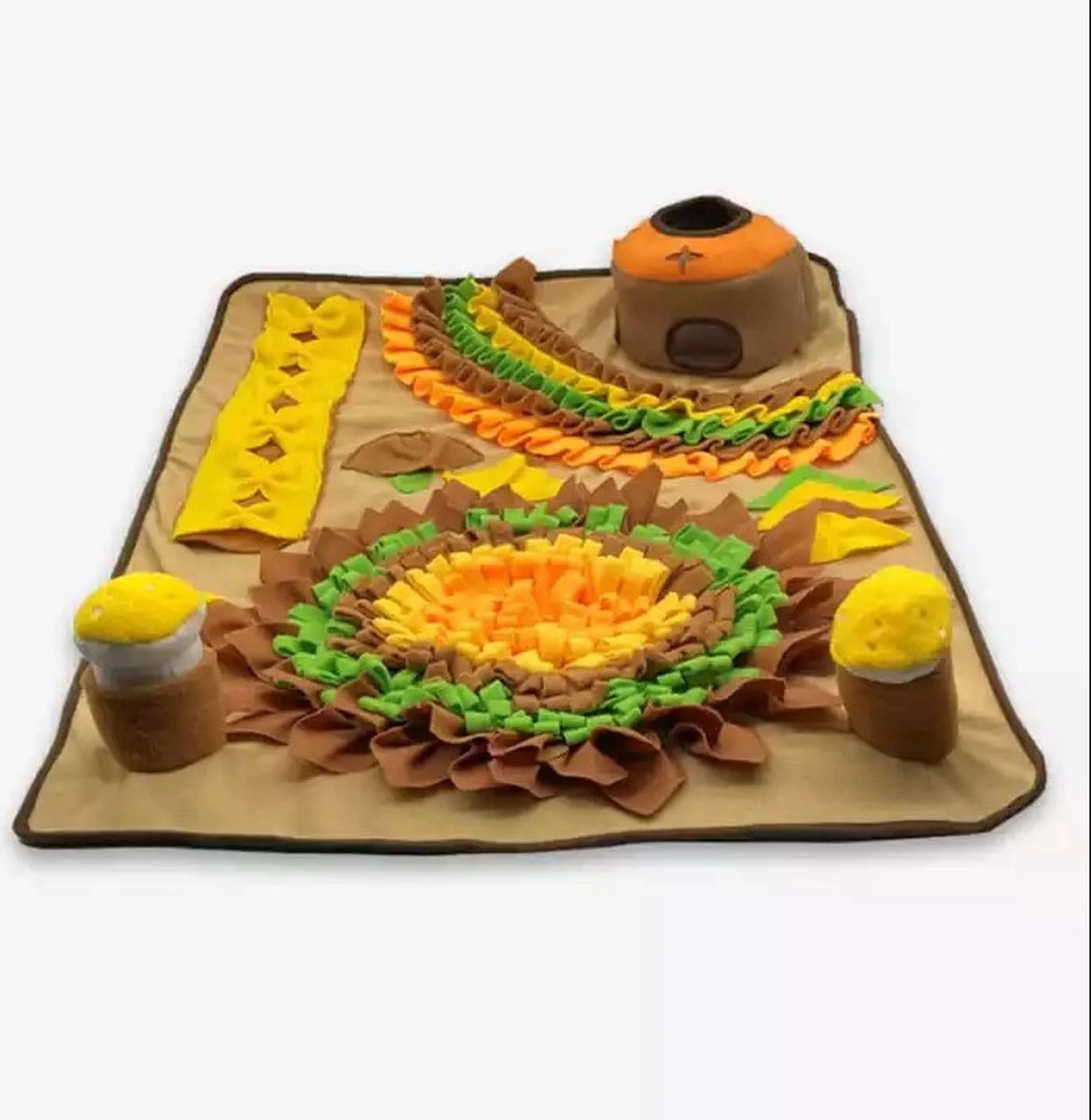 Snuffelmat Hond XXL Toverbos – Hondenpuzzel – IQ Hondenspeelgoed – Anti-Schrok 1 Snuffelmat Hond XXL Toverbos – Hondenpuzzel – IQ Hondenspeelgoed – Anti-Schrok