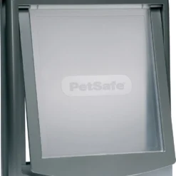 Staywell 777 Hondenluik – Large – Zilver/Tranparant