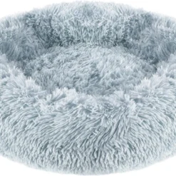 Studio Proud – Donut Mand – Honden En Katten Slaapbed – 50 Cm Licht Grijs – Pluche Hondenmand – Verkrijgbaar In Verschillende Maten En Kleuren