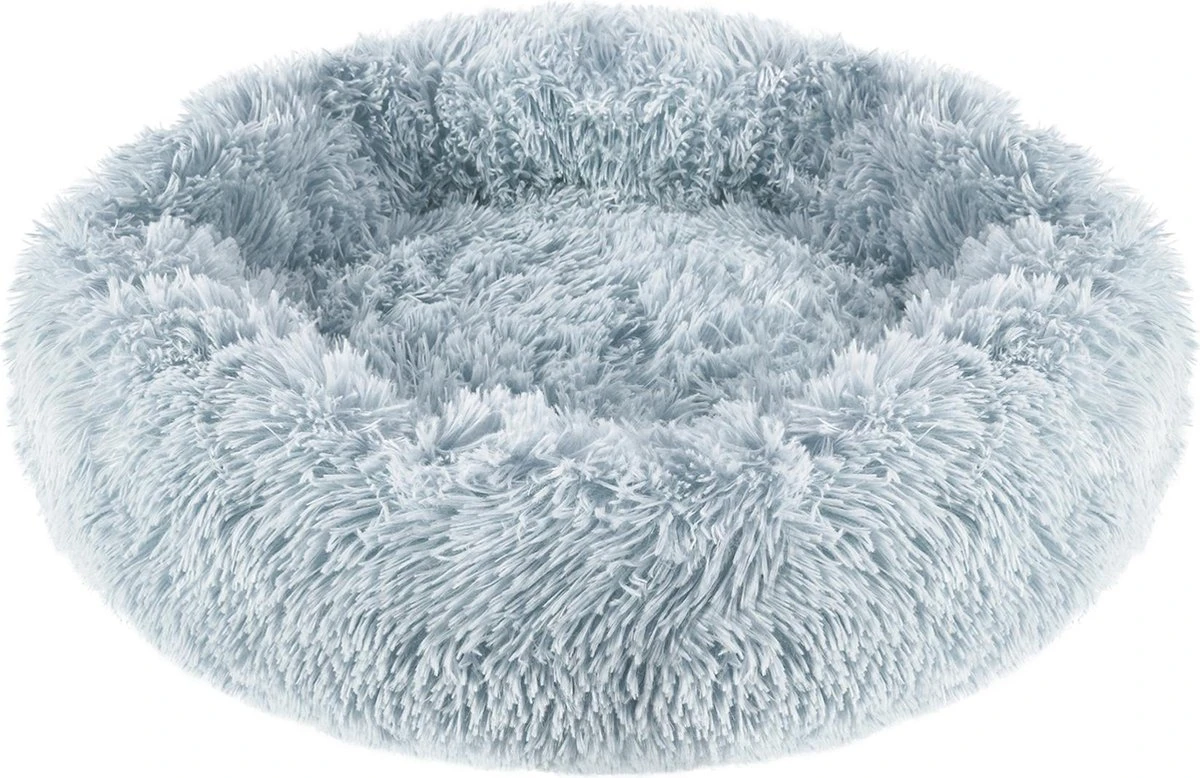 Studio Proud – Donut Mand – Honden En Katten Slaapbed – 50 Cm Licht Grijs – Pluche Hondenmand – Verkrijgbaar In Verschillende Maten En Kleuren 1 Studio Proud – Donut Mand – Honden En Katten Slaapbed – 50 Cm Licht Grijs – Pluche Hondenmand – Verkrijgbaar In Verschillende Maten En Kleuren