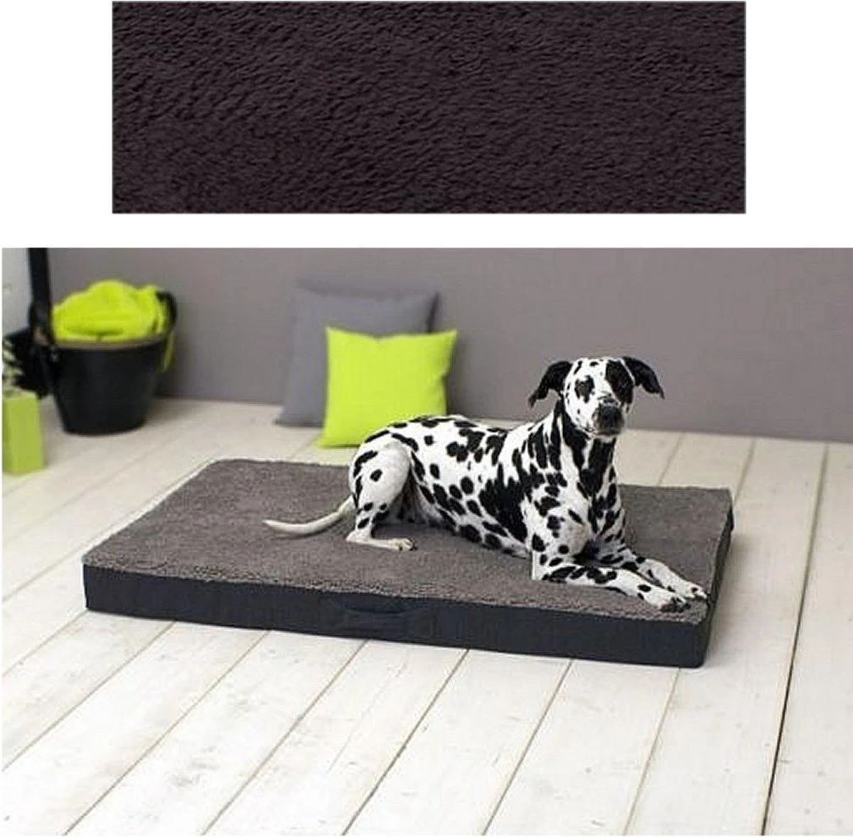 Sun Garden Buddy Orthopedisch Hondenkussen 100x65x10cm Antraciet 1 Sun Garden Buddy Orthopedisch Hondenkussen 100x65x10cm Antraciet