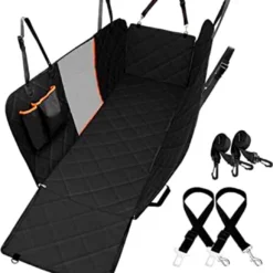 TIB Luxe Autostoel Hond – Grote Hondenmand Auto Achterbank – Met 2x Veiligheidsgordel