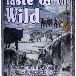 Taste Of The Wild Sierra Mountain Natvoer Voor Honden Met Lam | 6 X 390 Gr (tray)