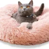 Topmast Fluffy Donut – Dierenmand – Donut Hondenmand – Roze – 80 Cm