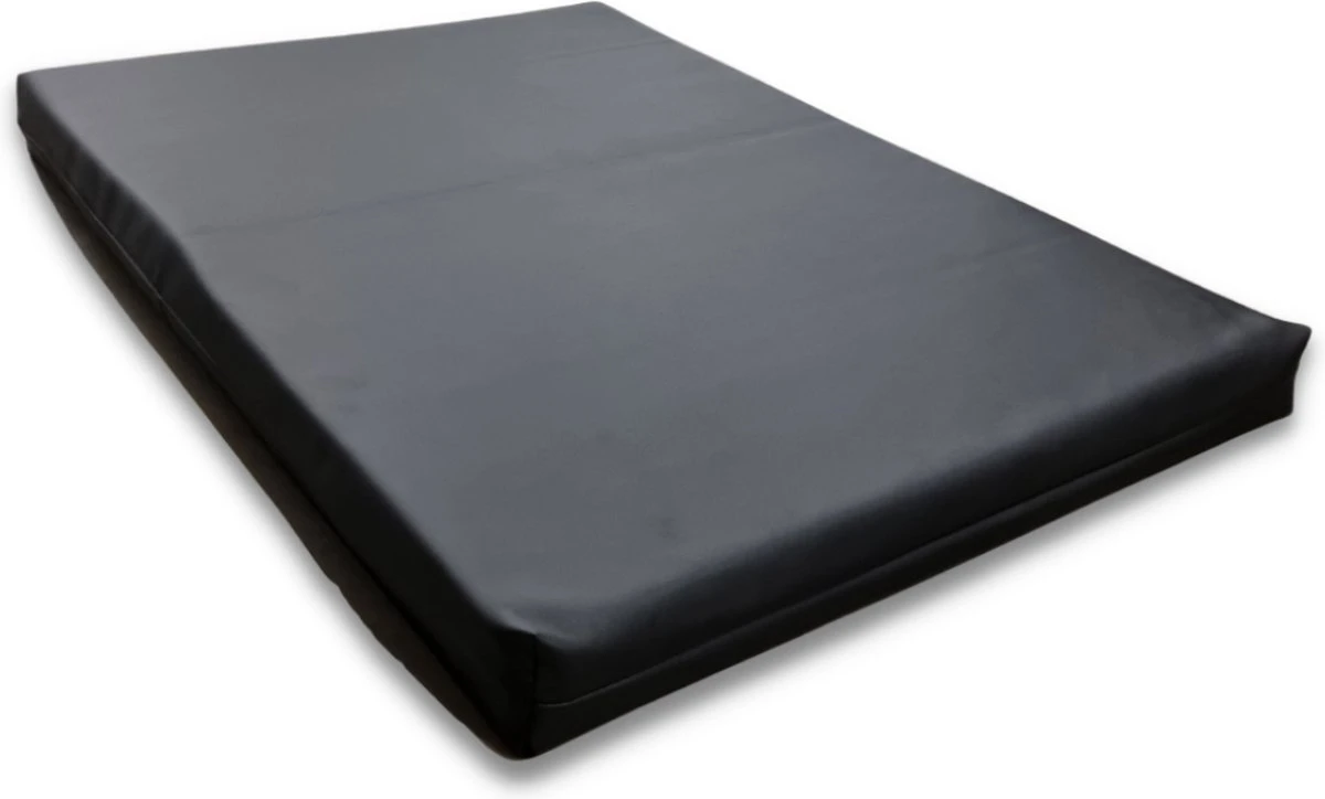 Topmast Jumbo – Hondenbed – Zwart – 100 X 75 Cm – Leatherlook Hondenkussen – Hondensofa – Honden Ligbed – Hondenmatras 1 Topmast Jumbo – Hondenbed – Zwart – 100 X 75 Cm – Leatherlook Hondenkussen – Hondensofa – Honden Ligbed – Hondenmatras