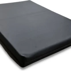 Topmast Jumbo – Hondenbed – Zwart – 125 X 90 Cm – Leatherlook Hondenkussen – Hondensofa – Honden Ligbed – Hondenmatras