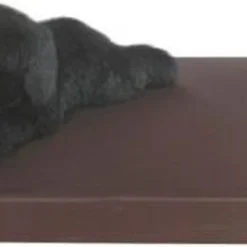 Topmast Kussen Hondenkussen Hondenmatras Orthopedisch Leatherlook 55 X 80 X 10 Cm – Bruin