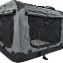 Topmast Premium Reisbench – Nylon – Bench Voor Honden – Stoffen – Bench – Opvouwbaar – Antraciet – 60 X 42 X 42 Cm