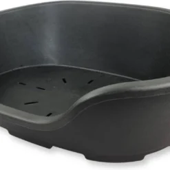 Topmast STRONG Perla – Kunststof Hondenmand – 77 CM – Zwart – Hondenmanden – Dierenmanden – Puppy