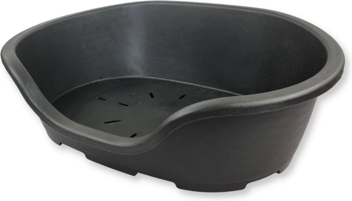 Topmast STRONG Perla – Kunststof Hondenmand – 77 CM – Zwart – Hondenmanden – Dierenmanden – Puppy 1 Topmast STRONG Perla – Kunststof Hondenmand – 77 CM – Zwart – Hondenmanden – Dierenmanden – Puppy