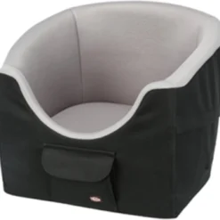 Trixie Hondenmand Autostoel Zwart / Grijs – 45X42X39 CM
