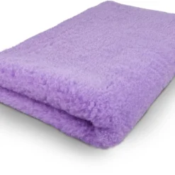 Vetbed Effen Lila – Antislip Hondenmat – 100 X 75 Cm – Benchmat – Hondenkleed – Voor Honden – Machine Wasbaar