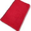 Vetbed Rood Effen – Antislip Hondenmat – Hondenbed – Hondenmatras – Benchmat – 100 X 75 CM – Machine Wasbaar