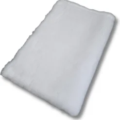 Vetbed Wit Effen – Antislip Hondenmat – Hondenbed – Hondenmatras – Benchmat – 150 X 100 CM – Machine Wasbaar