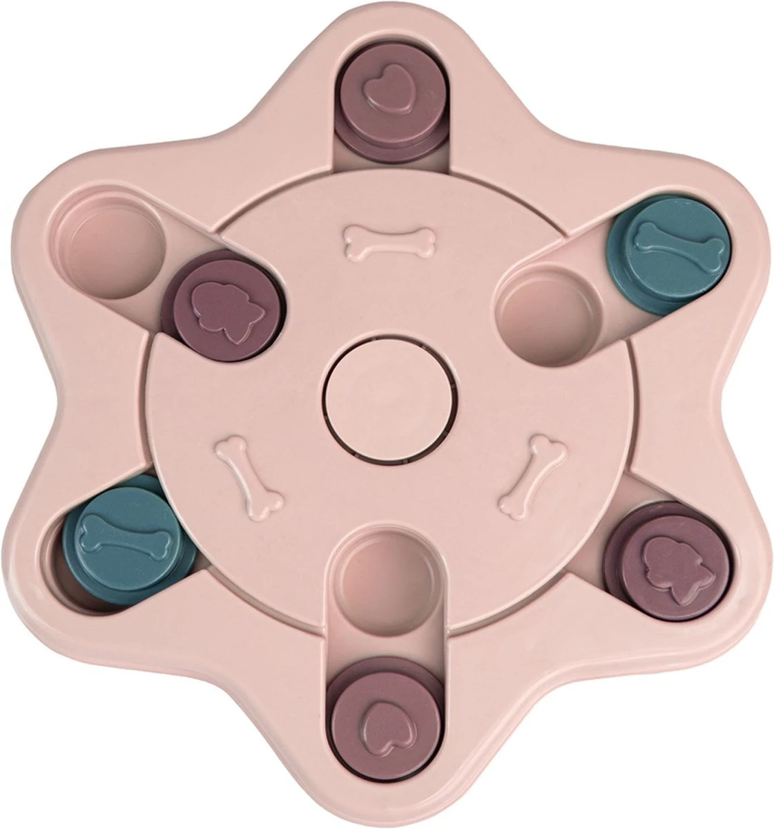 WUFY SIXARS Honden Puzzel – Honden Speelgoed – Honden Speeltjes – Slow Feeder – Honden Intelligentie – Denkspelletje – Anti Schrokbak – Interactieve – Langzame Voerbak – Hondenpuzzel – Roze 1 WUFY SIXARS Honden Puzzel – Honden Speelgoed – Honden Speeltjes – Slow Feeder – Honden Intelligentie – Denkspelletje – Anti Schrokbak – Interactieve – Langzame Voerbak – Hondenpuzzel – Roze