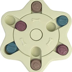 WUFY SIXARS Honden Puzzel – Honden Speelgoed – Honden Speeltjes – Slow Feeder – Honden Intelligentie – Denkspelletje – Anti Schrokbak – Interactieve – Langzame Voerbak – Hondenpuzzel – Groen