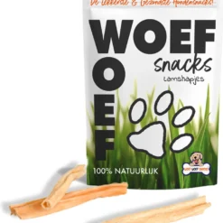 Woef Woef Snacks Hondensnacks Lamskophuiden Kauwsnacks – Gedroogd Vlees – Lam – Alle Honden En Alle Leeftijden Vanaf 8kg – Geen Toevoegingen – 1.50 Kg – Elke Levensfase