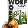 Woef Woef Snacks Hondensnacks Varkensoren XXL Kauwsnacks – Gedroogd Vlees – Varken – Alle Honden En Alle Leeftijden Vanaf 10kg – Geen Toevoegingen – 15 Stuks – Elke Levensfase