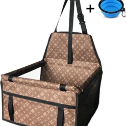 XZ Creations Autostoel Hond – Hondenstoel Kleine Hond – Hondenmand Auto – Honden Autostoel – Autostoel Hond – Hondengordel – Hondenstoel Auto – Hondenmand Auto – Autozitje Hond – Autostoelbeschermer – Automand Hond – Kado