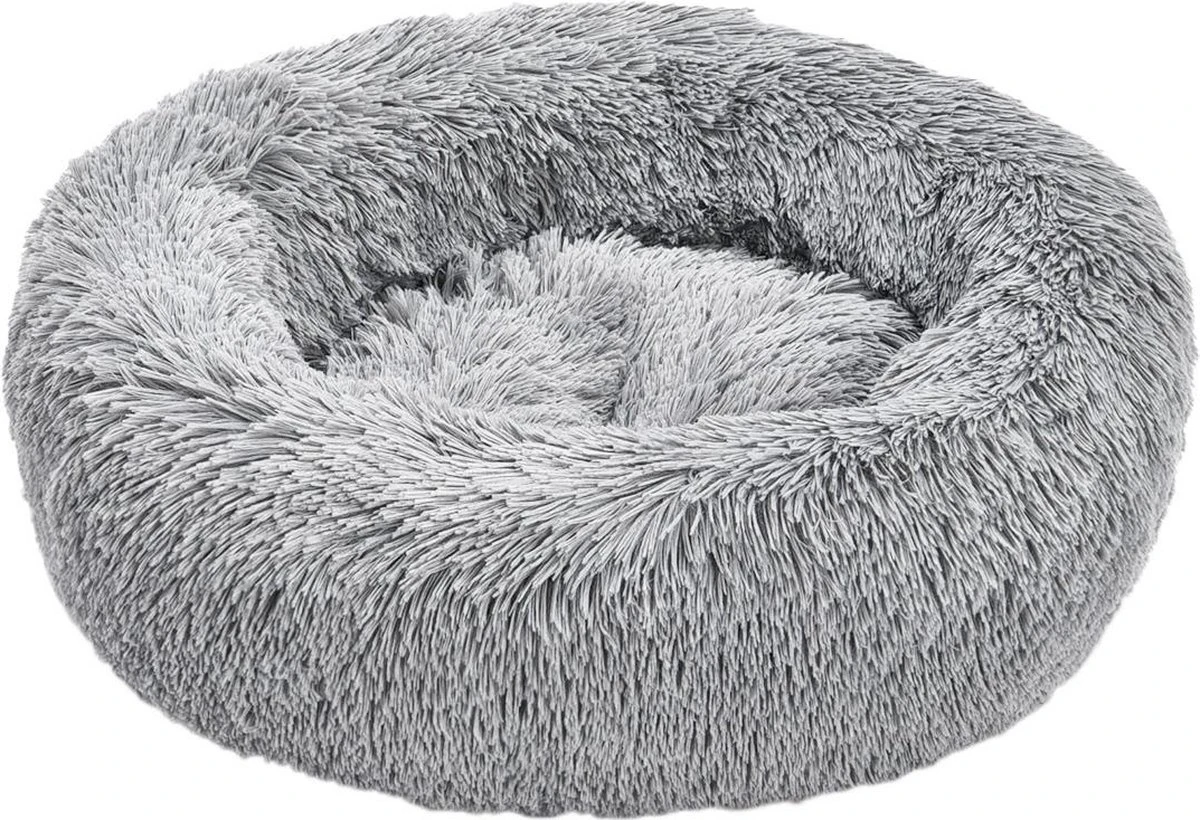 Zacht En Luxe Dierenkussen – Dierenmand – Hondenmand – Wasbaar – 50cm – Grijs 1 Zacht En Luxe Dierenkussen – Dierenmand – Hondenmand – Wasbaar – 50cm – Grijs