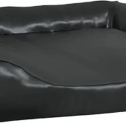 VidaXL Hondenmand 120x100x27 Cm Kunstleer Zwart