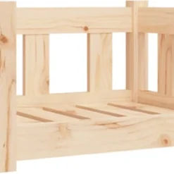 VidaXL Hondenmand 55.5×45.5×28 Cm Massief Grenenhout