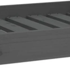 VidaXL Hondenmand 71.5x54x9 Cm Massief Grenenhout Grijs