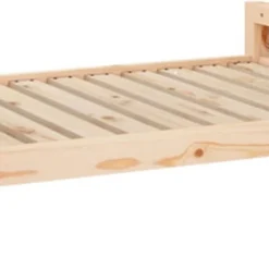 VidaXL Hondenmand 95.5×65.5×28 Cm Massief Grenenhout